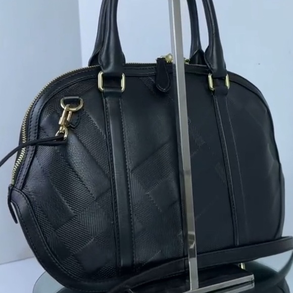 BURBERRY LEATHER ORCHARD 2WAY SATCHEL SHOULDER/CROSSBODY BAG - Picture 6 of 8